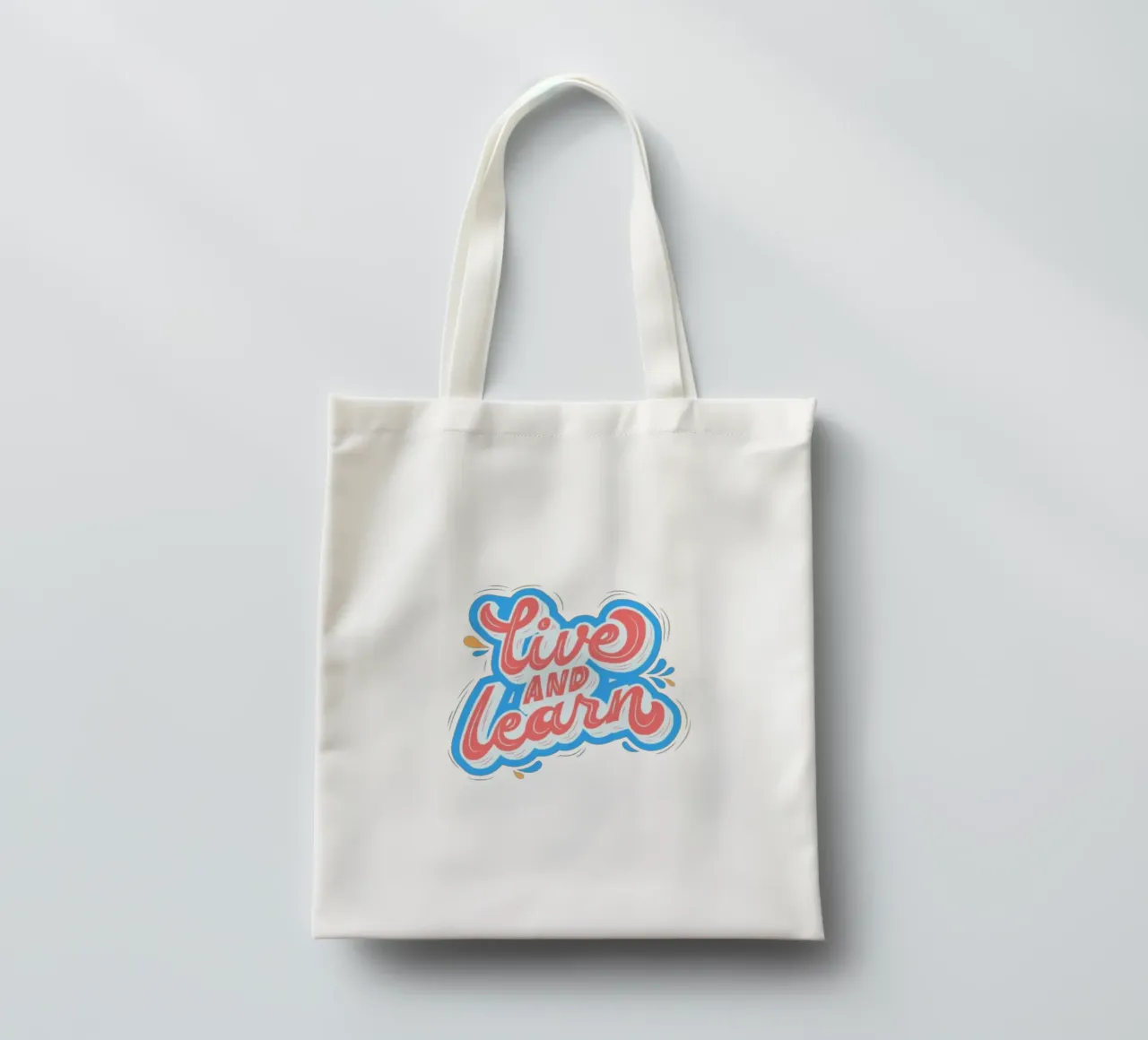 Live and Learn tote bag de Dreamer10
