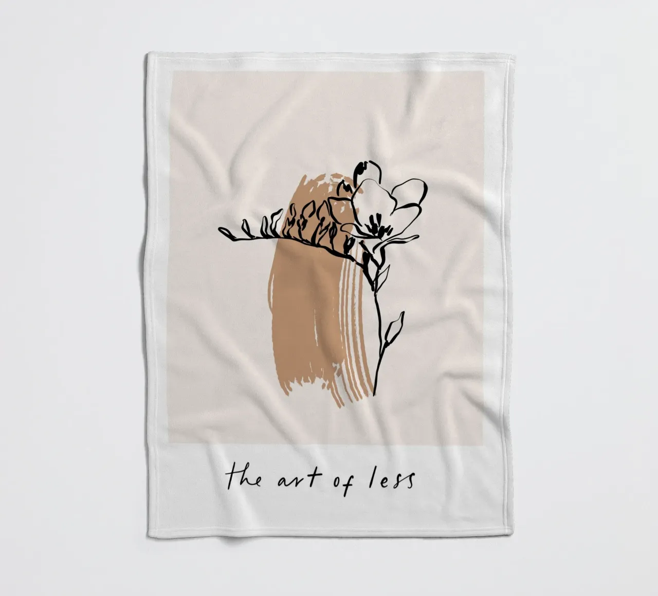 Vie Simple No 56 coperta in pile da treechild