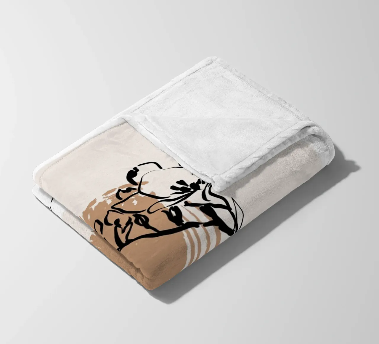 Vie Simple No 56 coperta in pile da treechild
