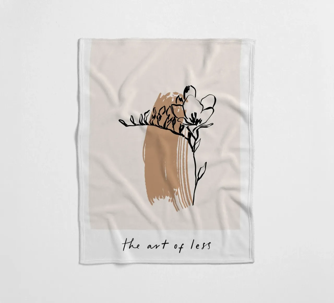 Vie Simple No 56 coperta in pile da treechild