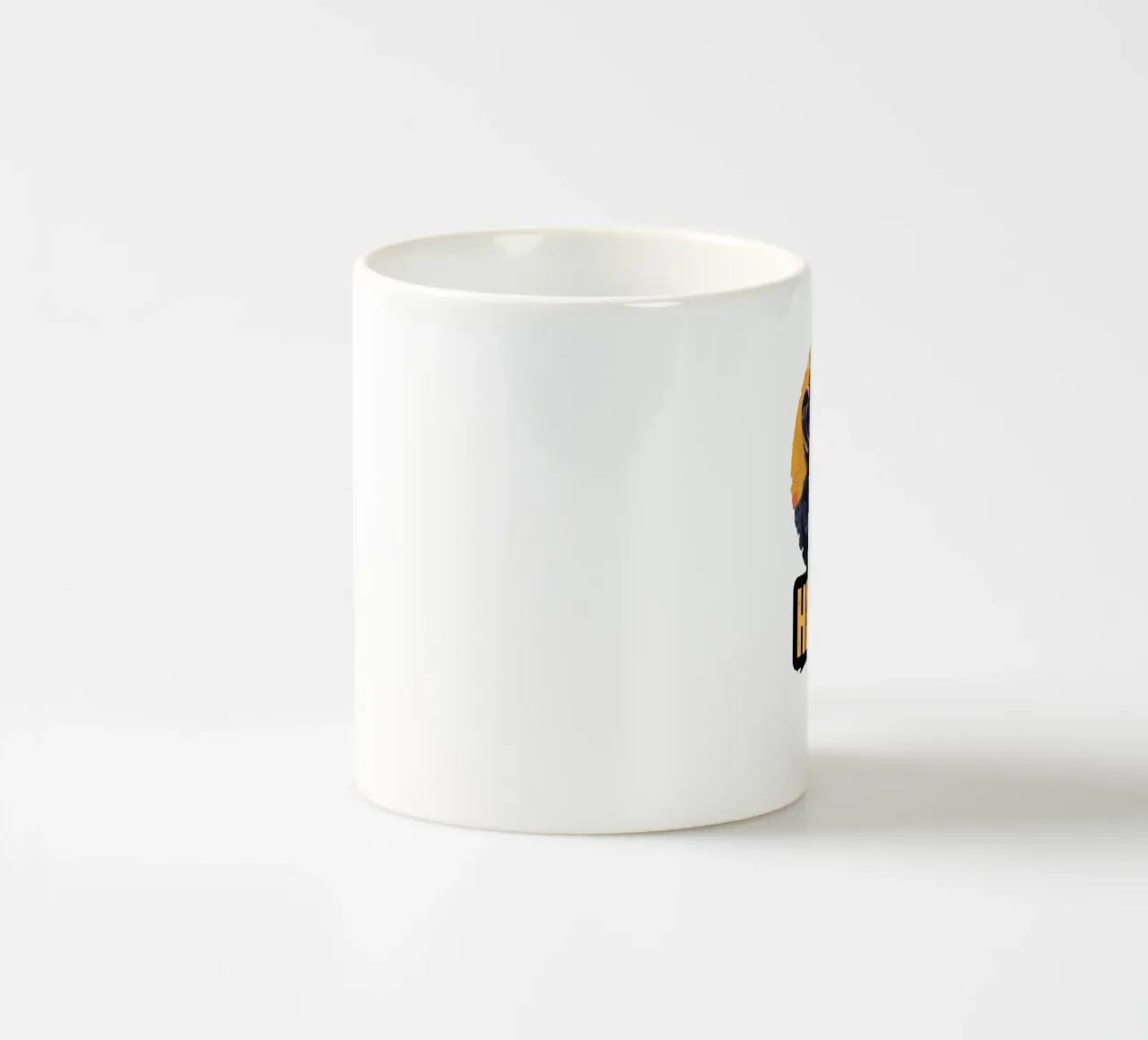 Cool Vibes Keramik Tasse von Nikis Art Studio