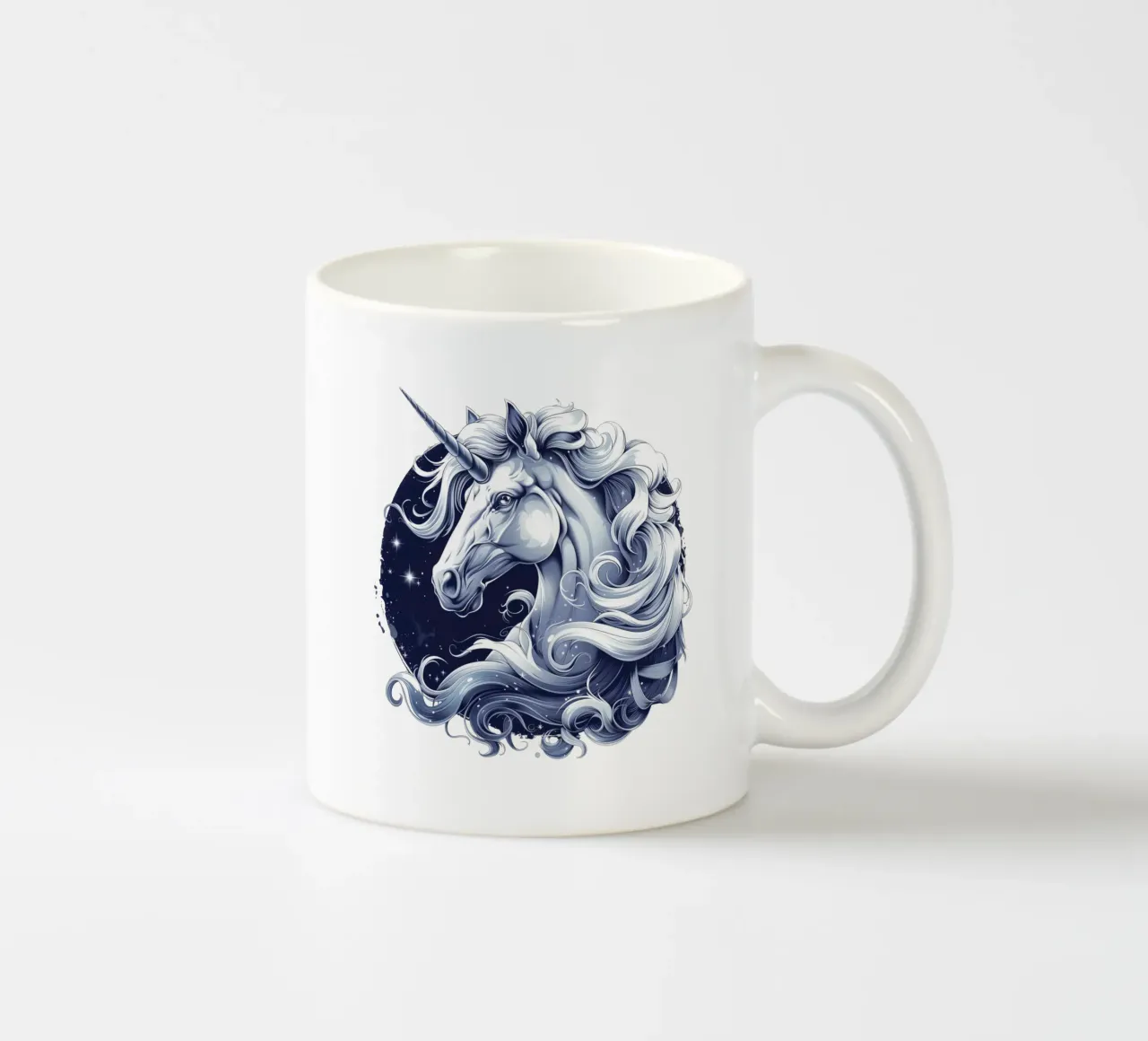 Unicorn tazza in ceramica da Nikis Art Studio