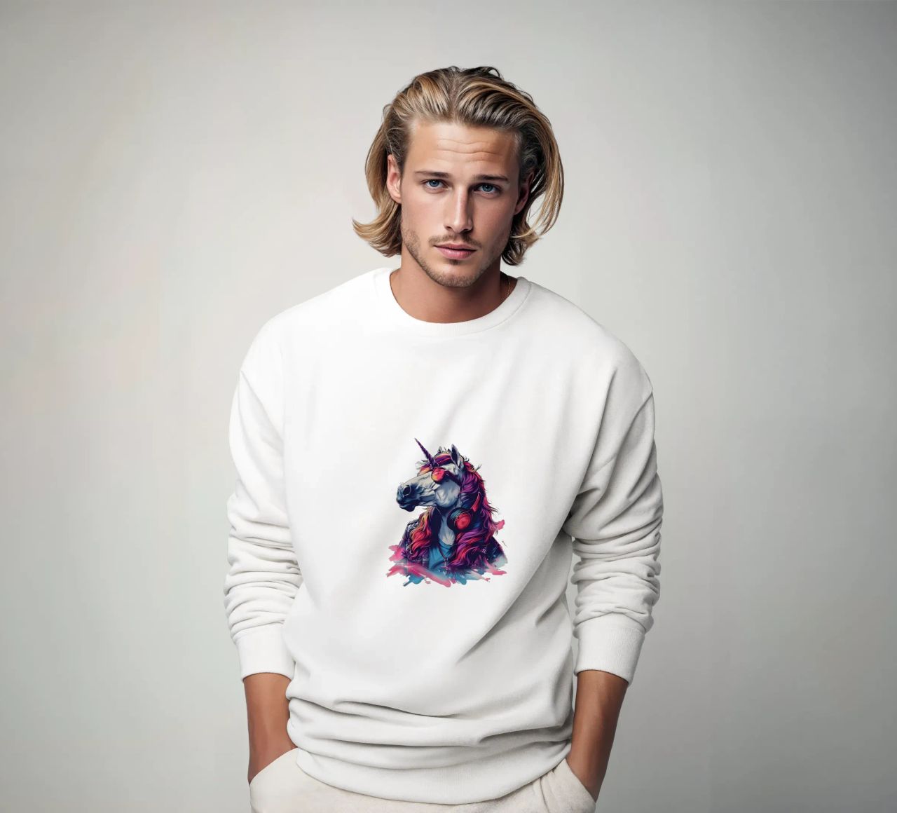 Dreams in Sparkles sweatshirt by Nikis Art Studio