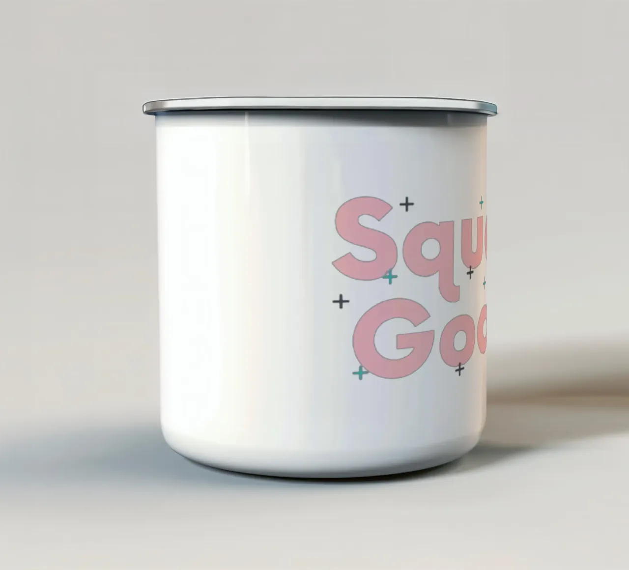 Squad Goals tazza in smalto da Dreamer10