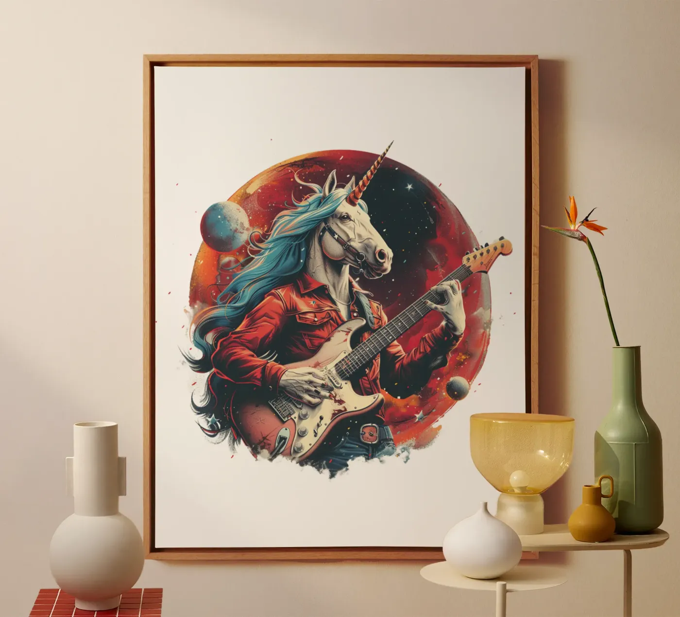 Celestial Unicorn tela da Nikis Art Studio