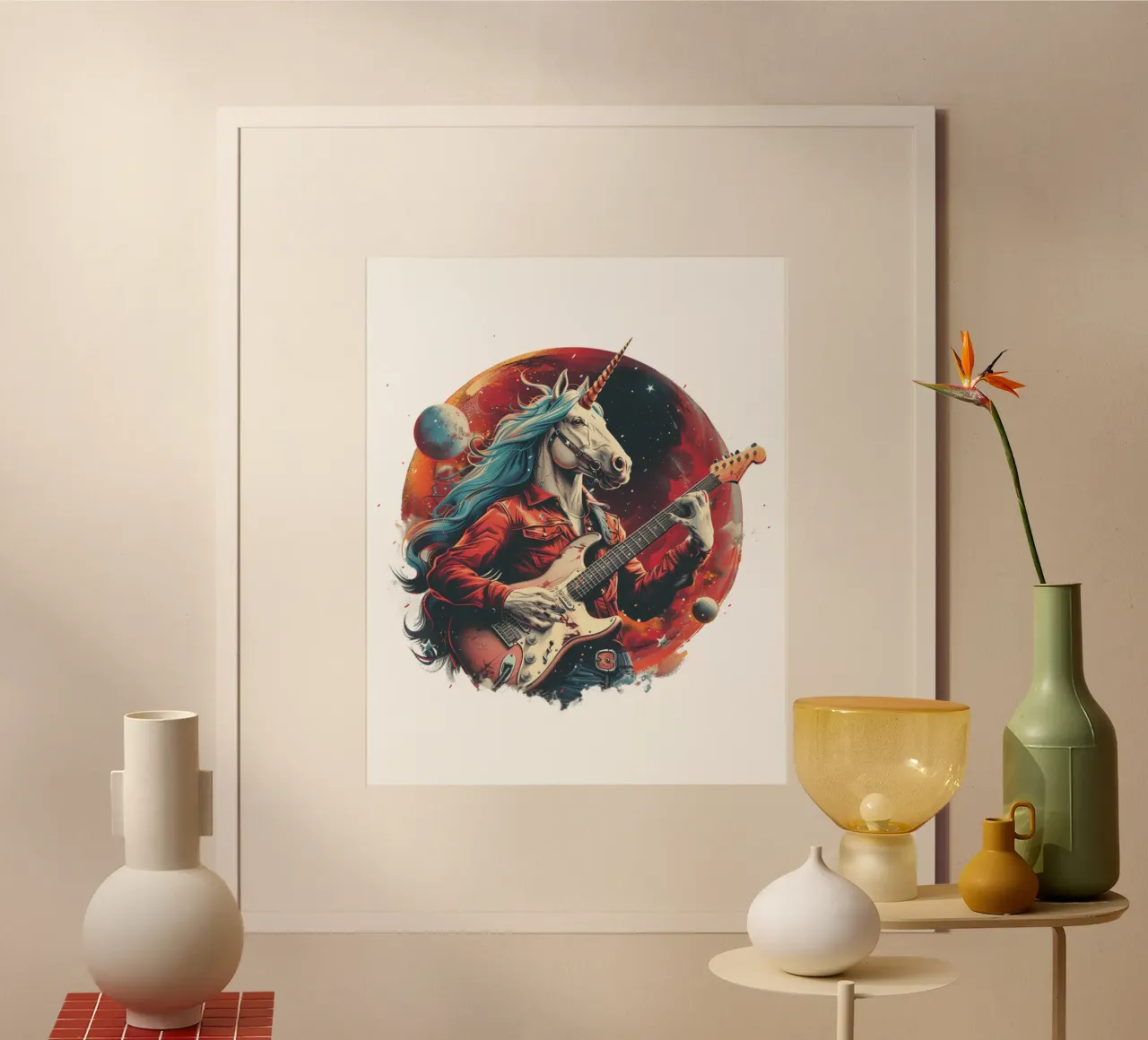 Celestial Unicorn carta hahnemühle da Nikis Art Studio