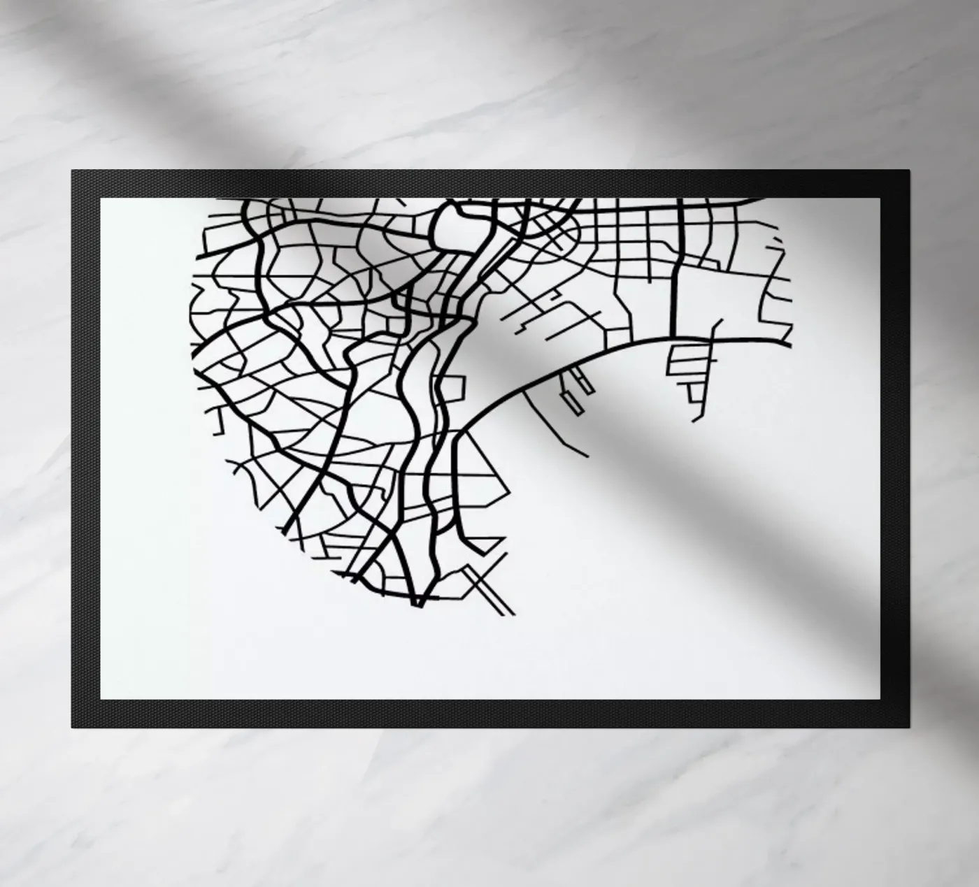 Tokyo Fußmatte von Naxart