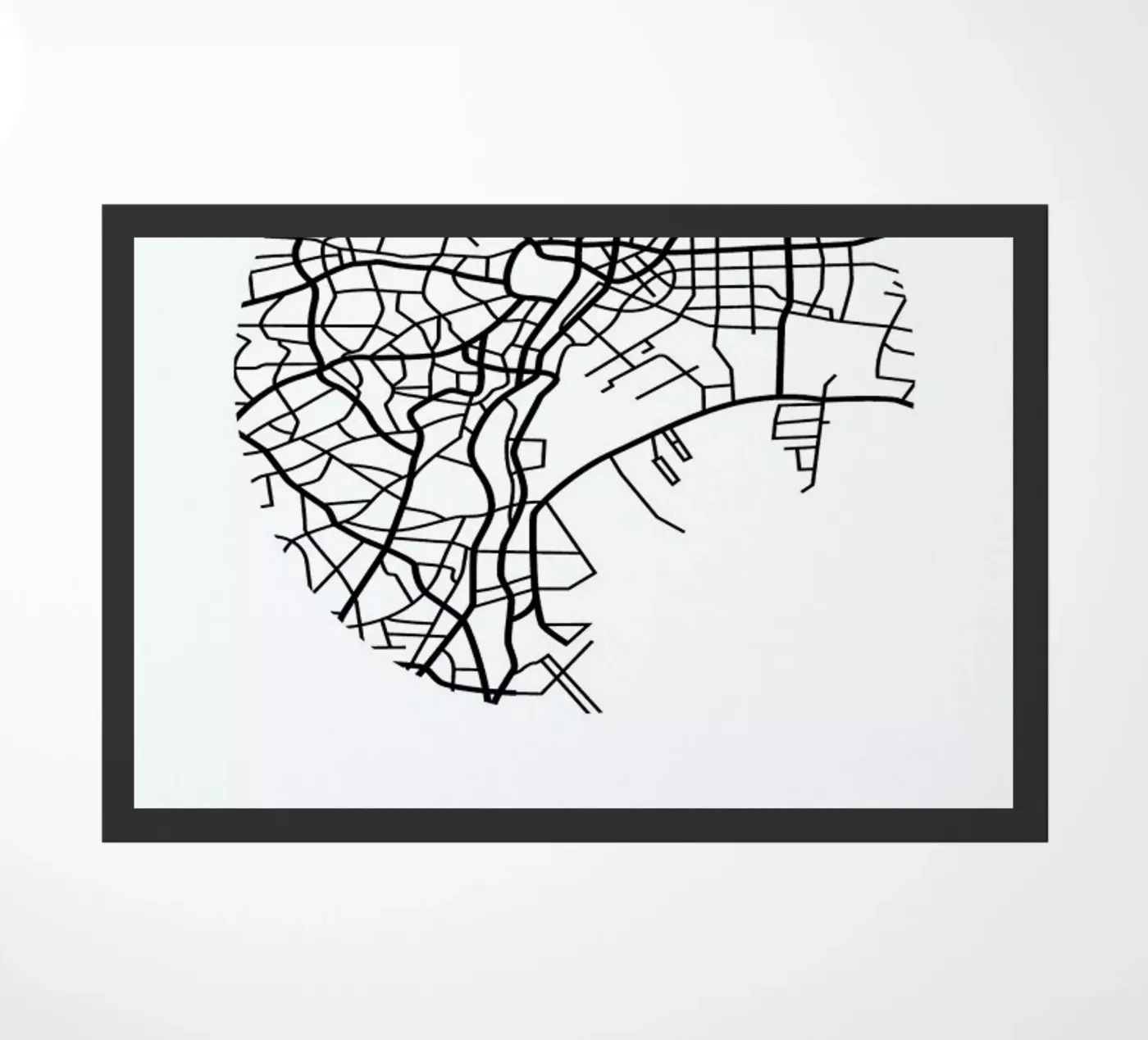 Tokyo Fußmatte von Naxart