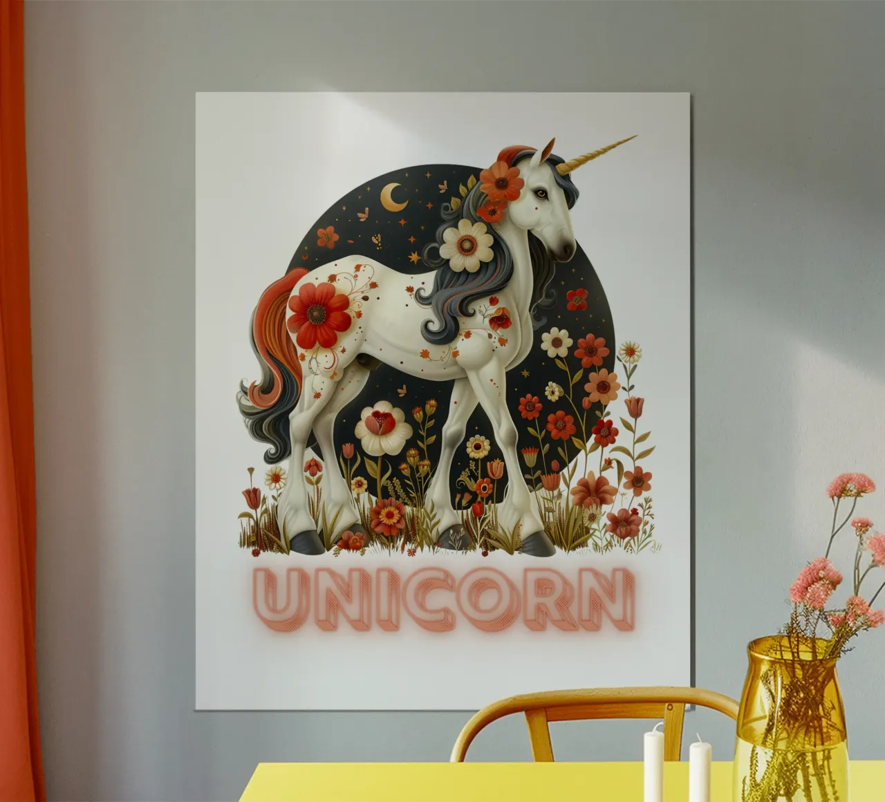 The Unicorn's Grace carta hahnemühle da Nikis Art Studio