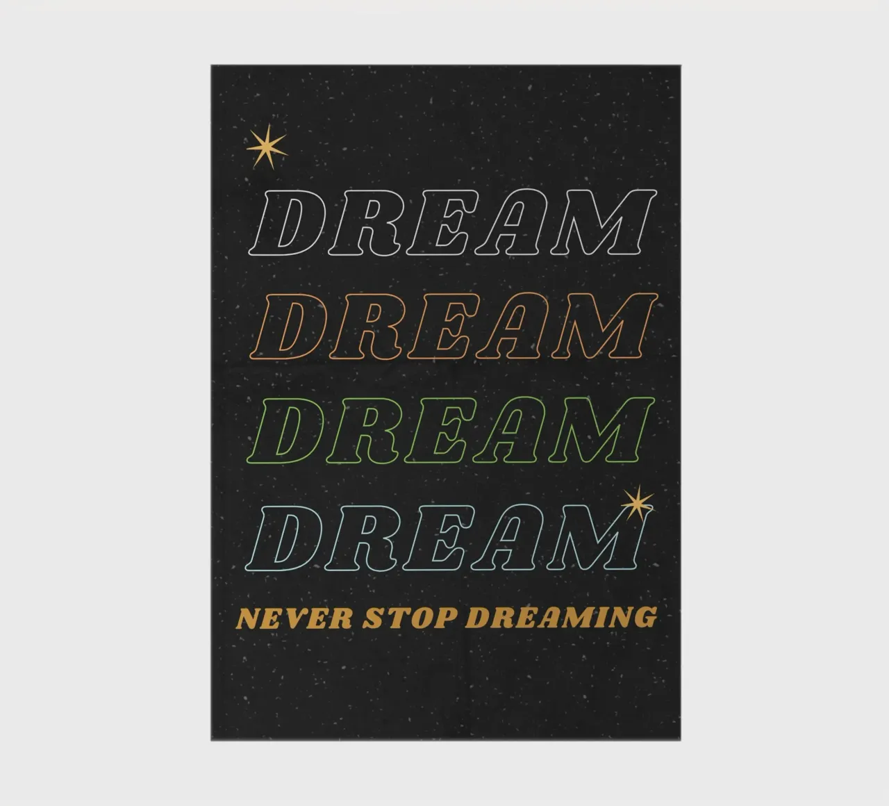 Never Stop Dreaming notebook by Dreamer10