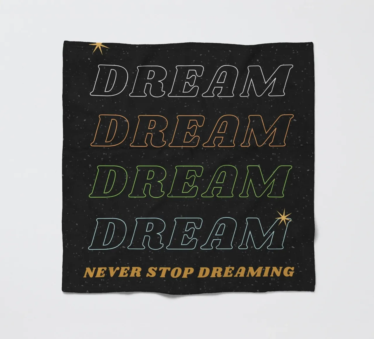 Never Stop Dreaming coperta in pile da Dreamer10