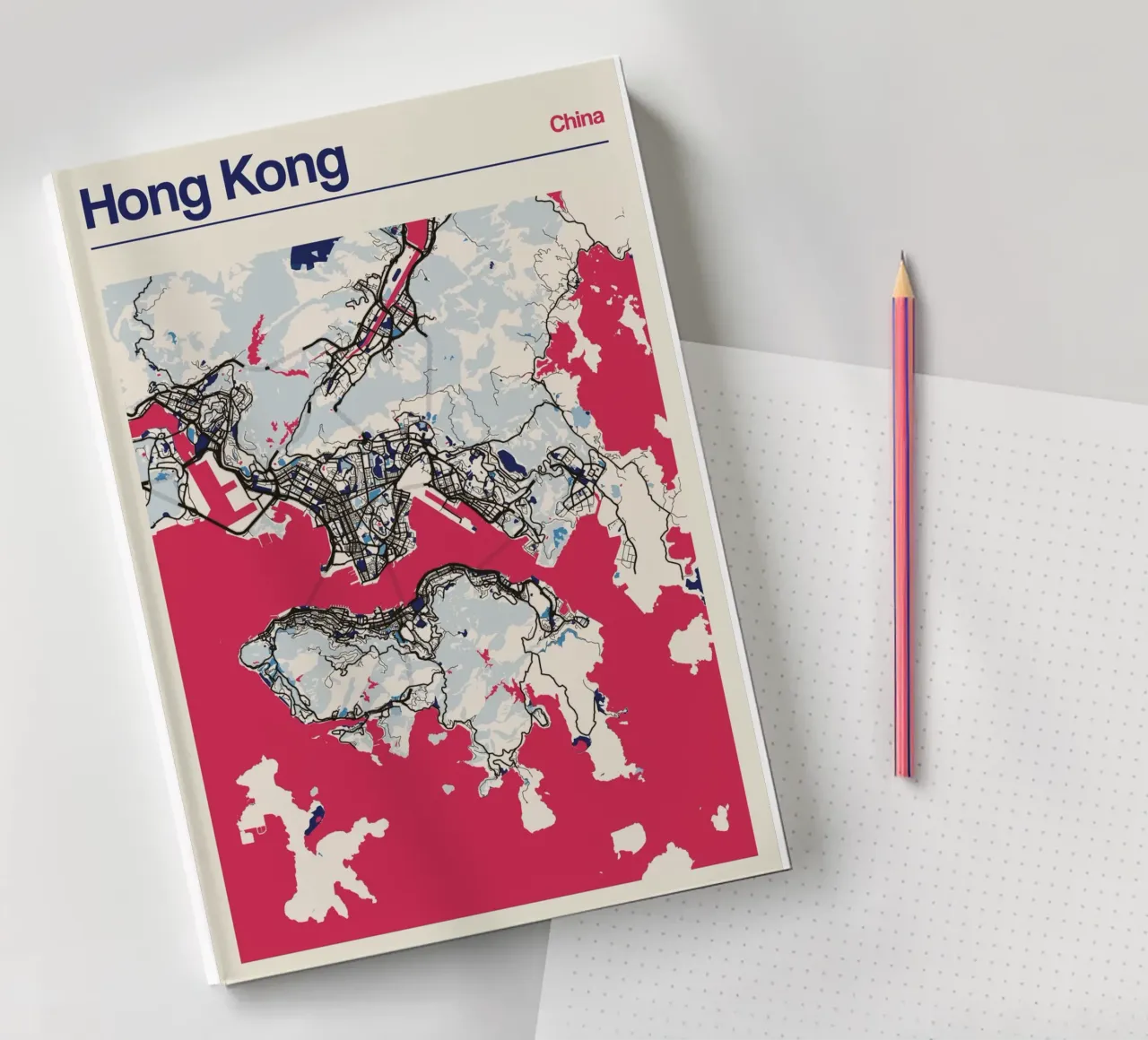 Linee portuali di Hong Kong diario da MOOODZART