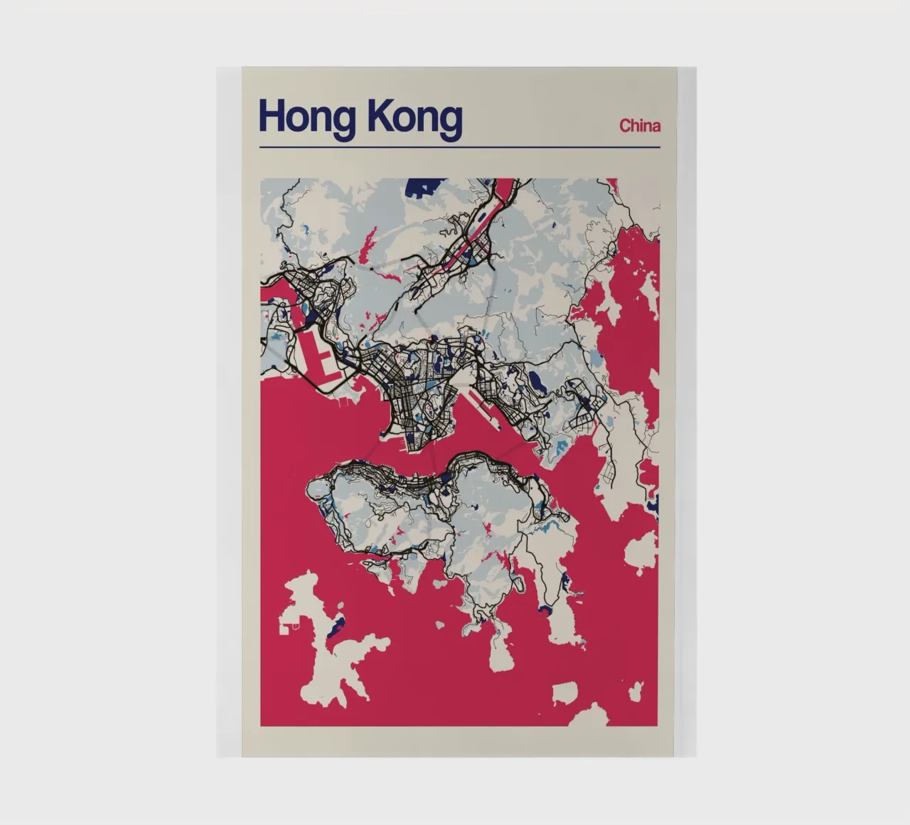 Hong Kong Harbourlines notebook by MOOODZART