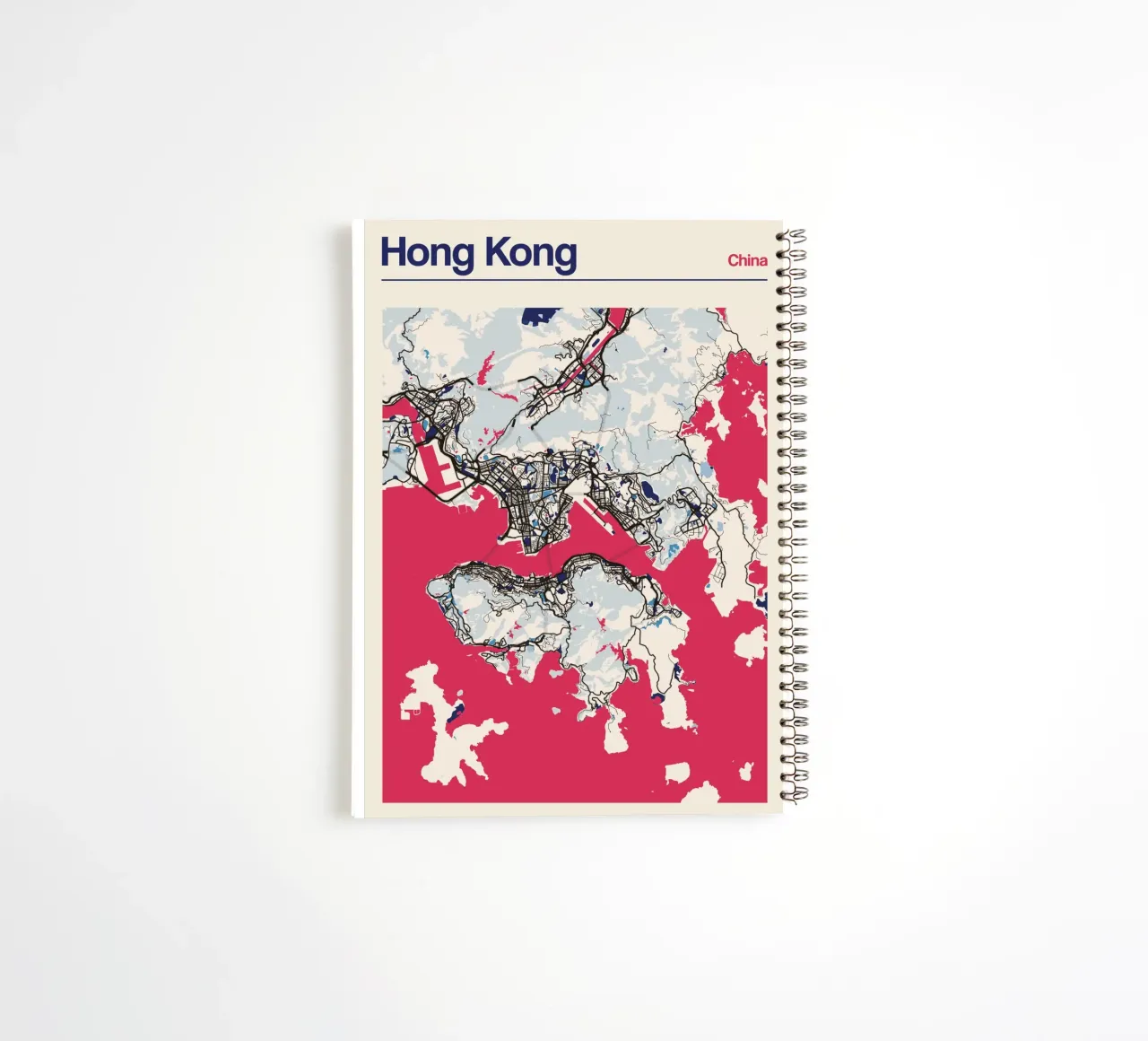 Linee portuali di Hong Kong diario ad anelli da MOOODZART