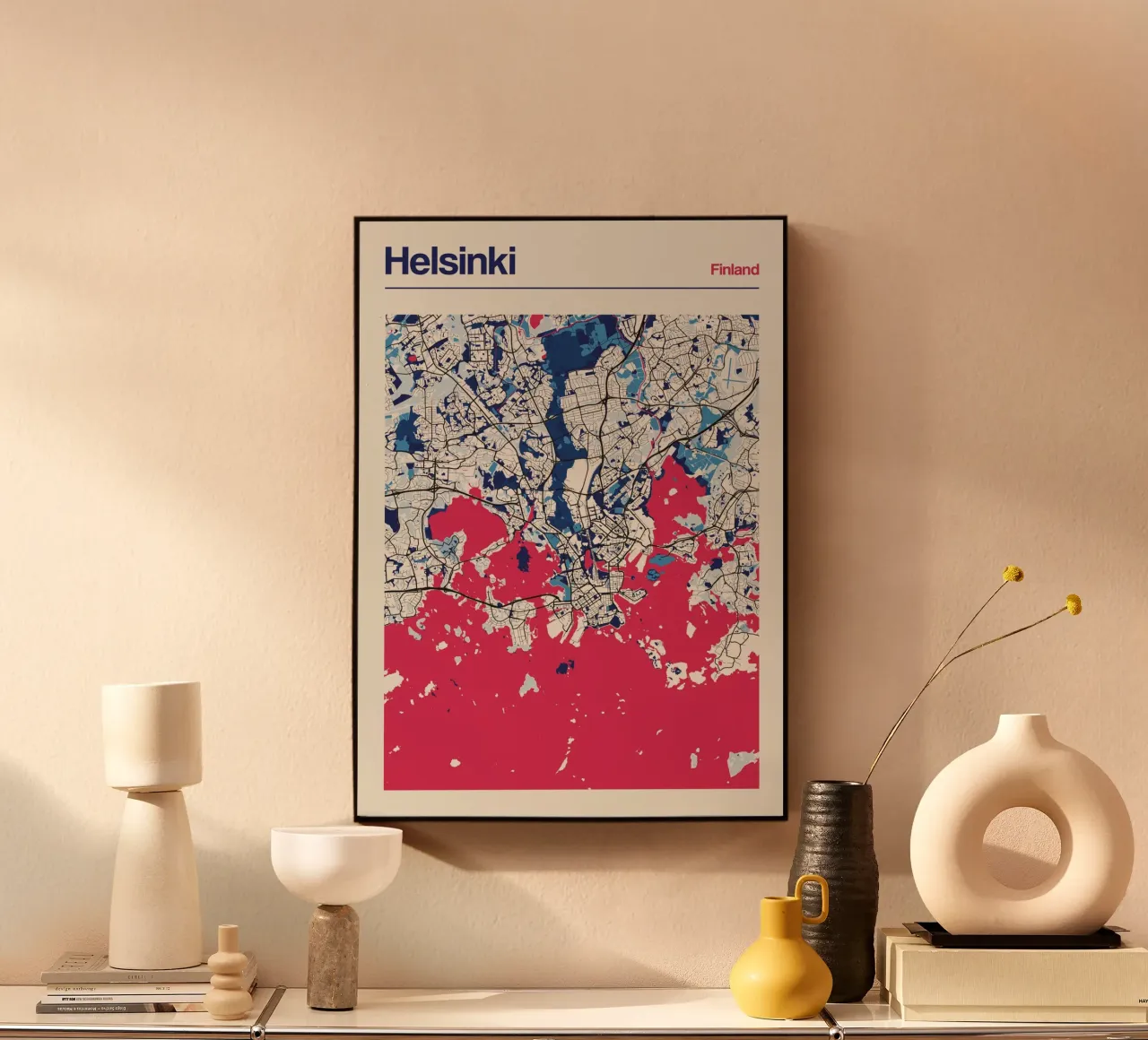 Helsinki Reflections alluminio dibond da MOOODZART