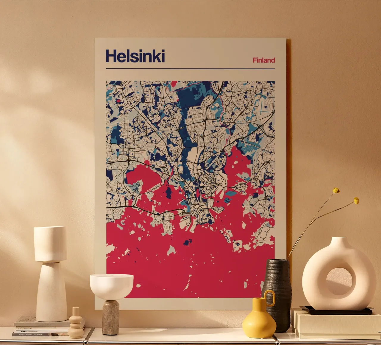 Helsinki Reflections alluminio dibond da MOOODZART