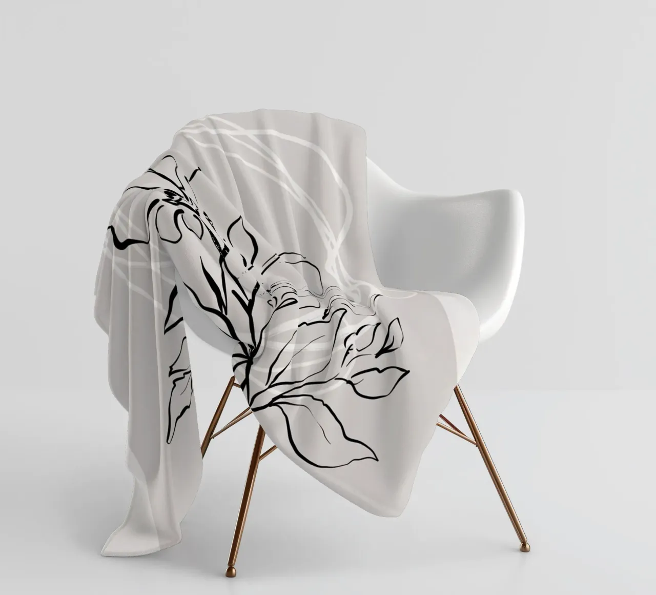 Vie Simple No 61 coperta in pile da treechild