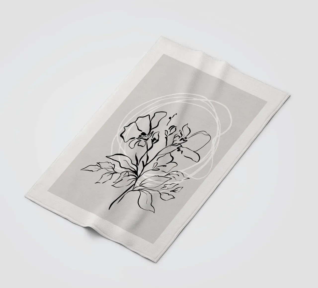Vie Simple No 61 coperta in pile da treechild
