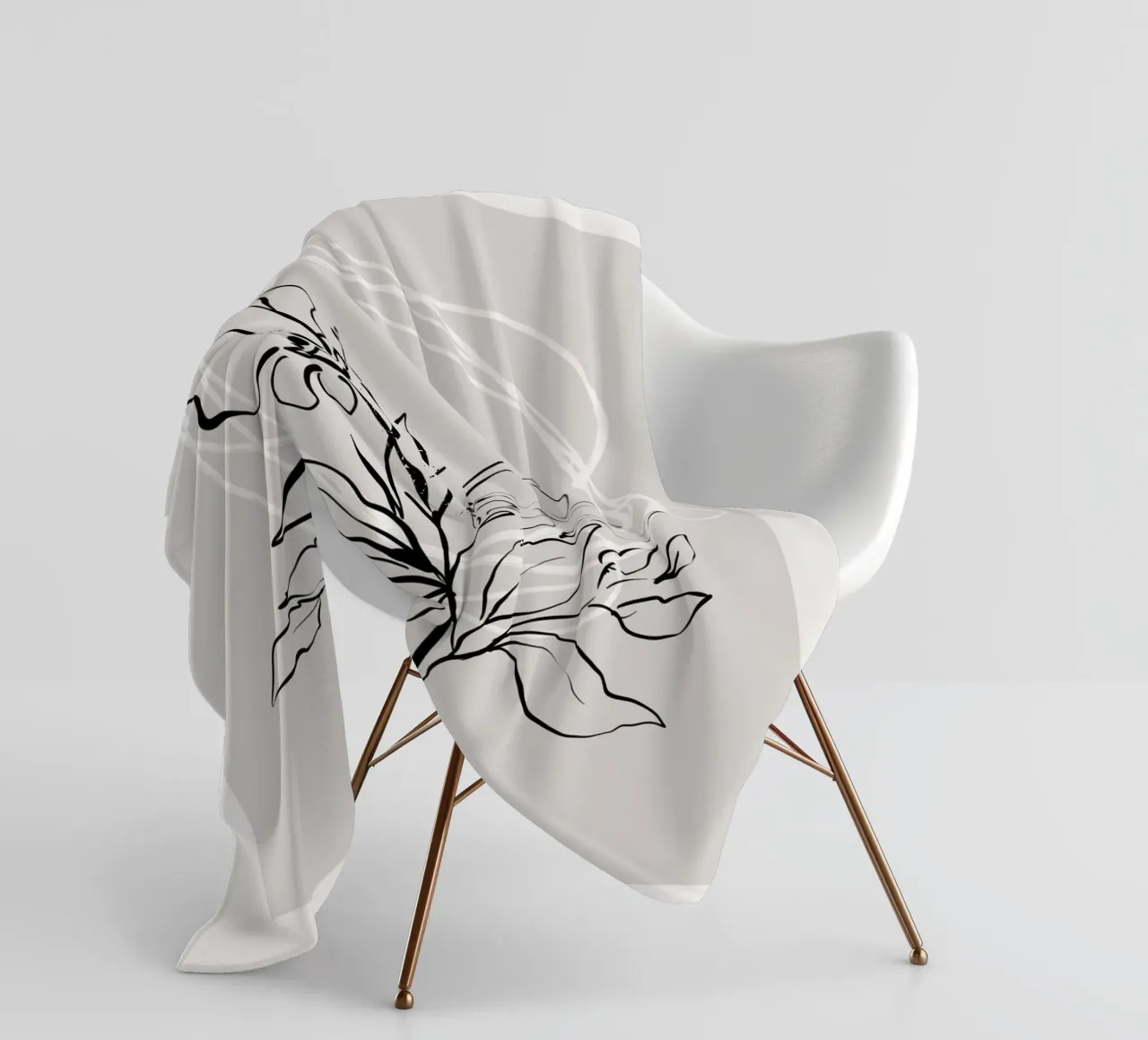 Vie Simple No 61 coperta in pile da treechild