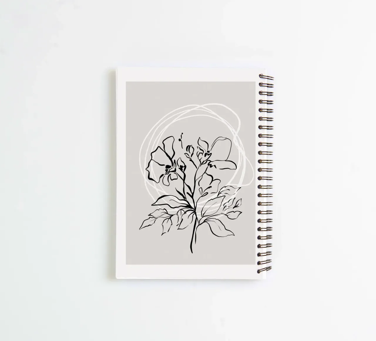 Vie Simple No 61 spiral notebook by treechild