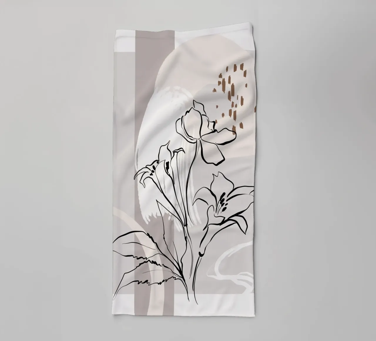 Vie Simple No 61 asciugamano da bagno da treechild