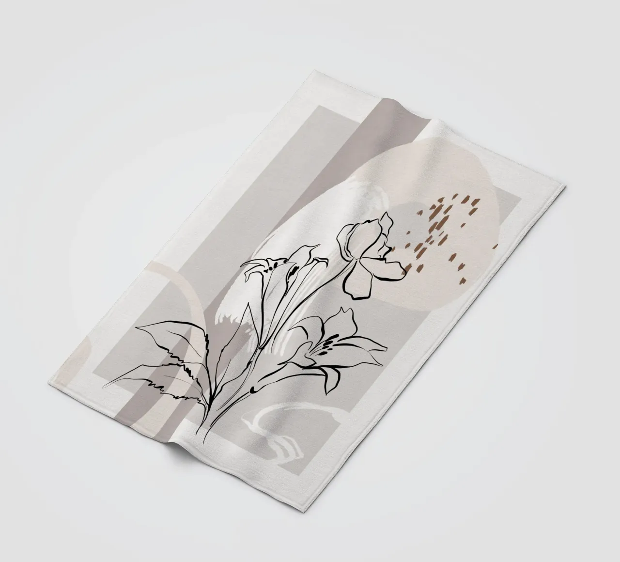 Vie Simple No 61 coperta in pile da treechild