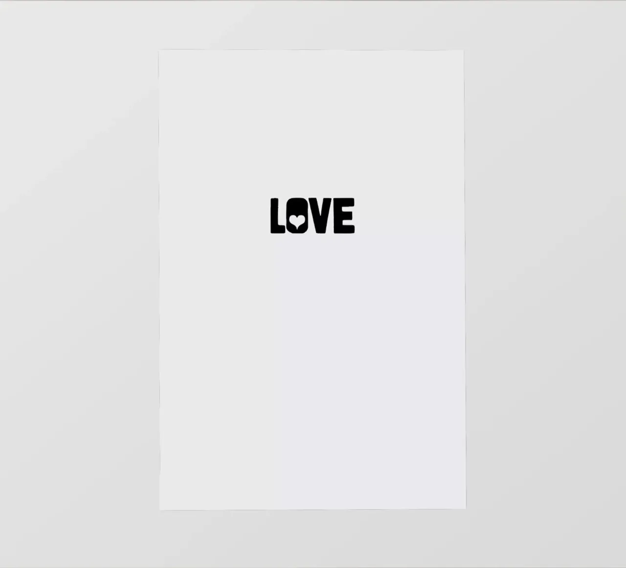 Love backlit folie van Studio One