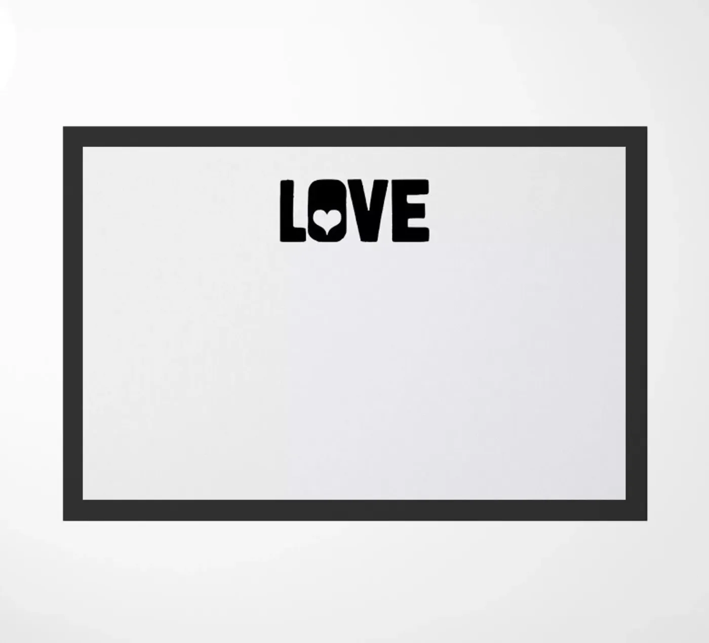 Love doormat by Studio One