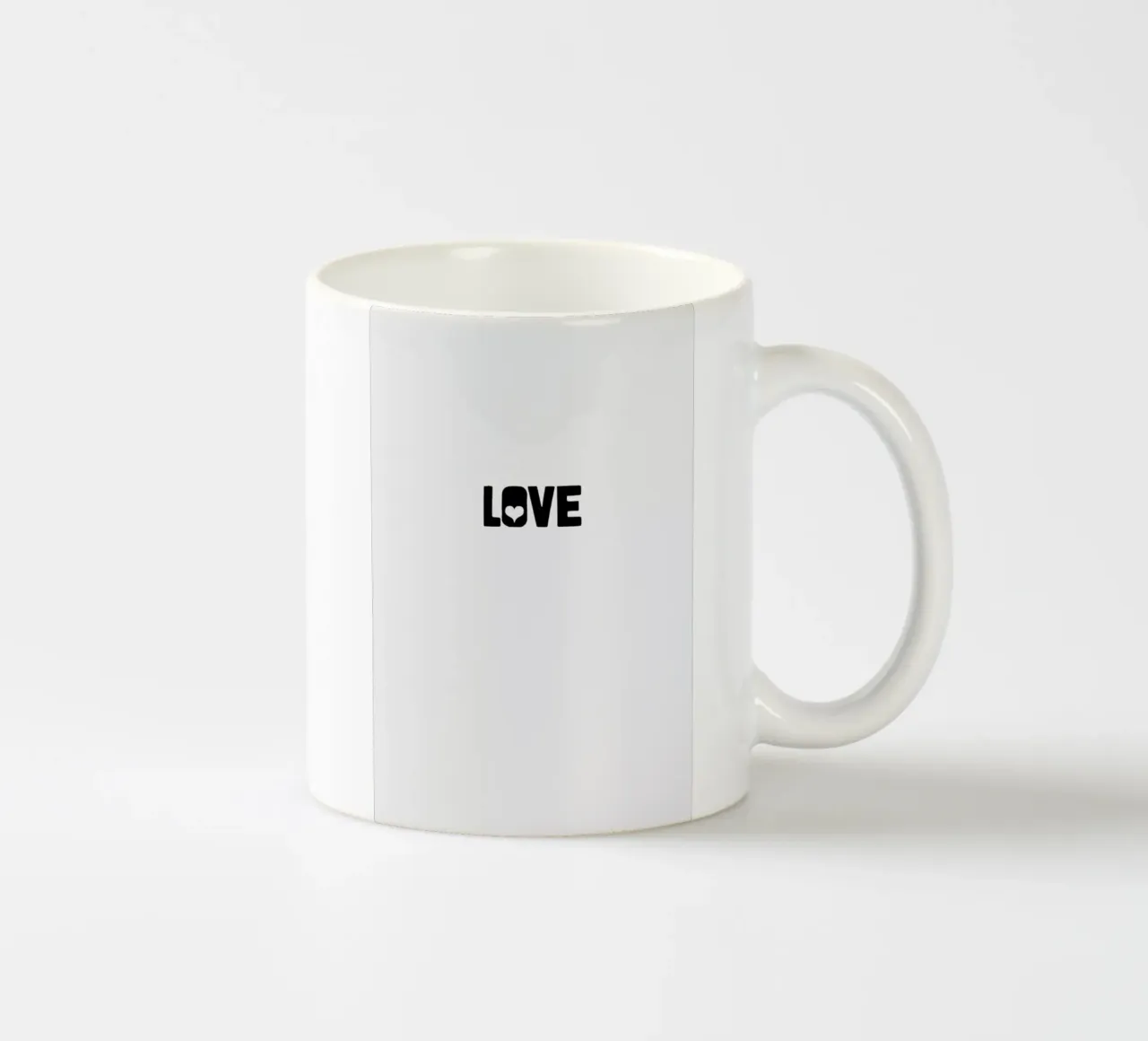 Love ceramic mug by Studio One