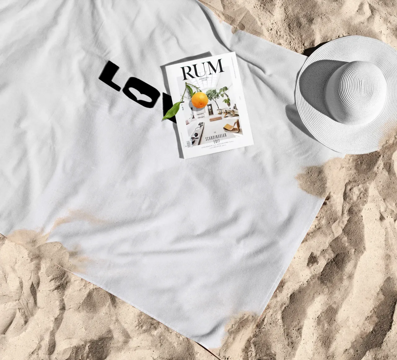 Love Strandtuch von Studio One