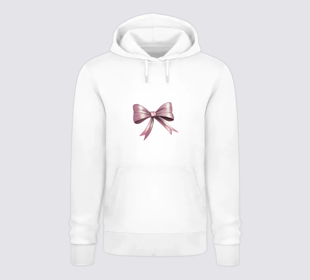 Coquette Pink Ribbons and Lace felpa con cappuccio da anisillustration