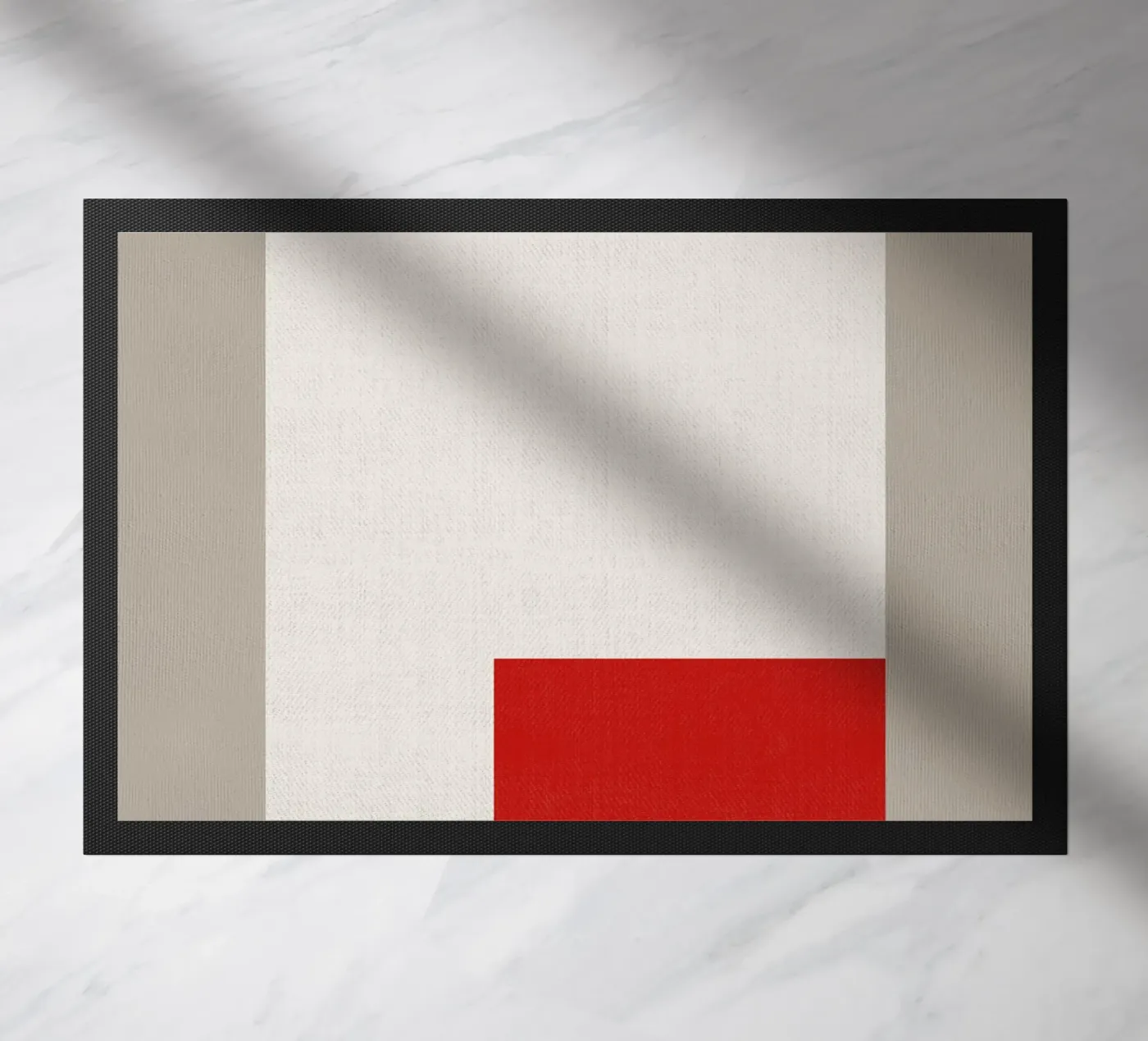 Bentuk #5 doormat by susanapaz