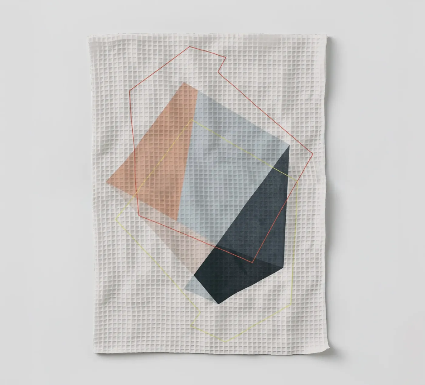 Silent tea towel by susanapaz