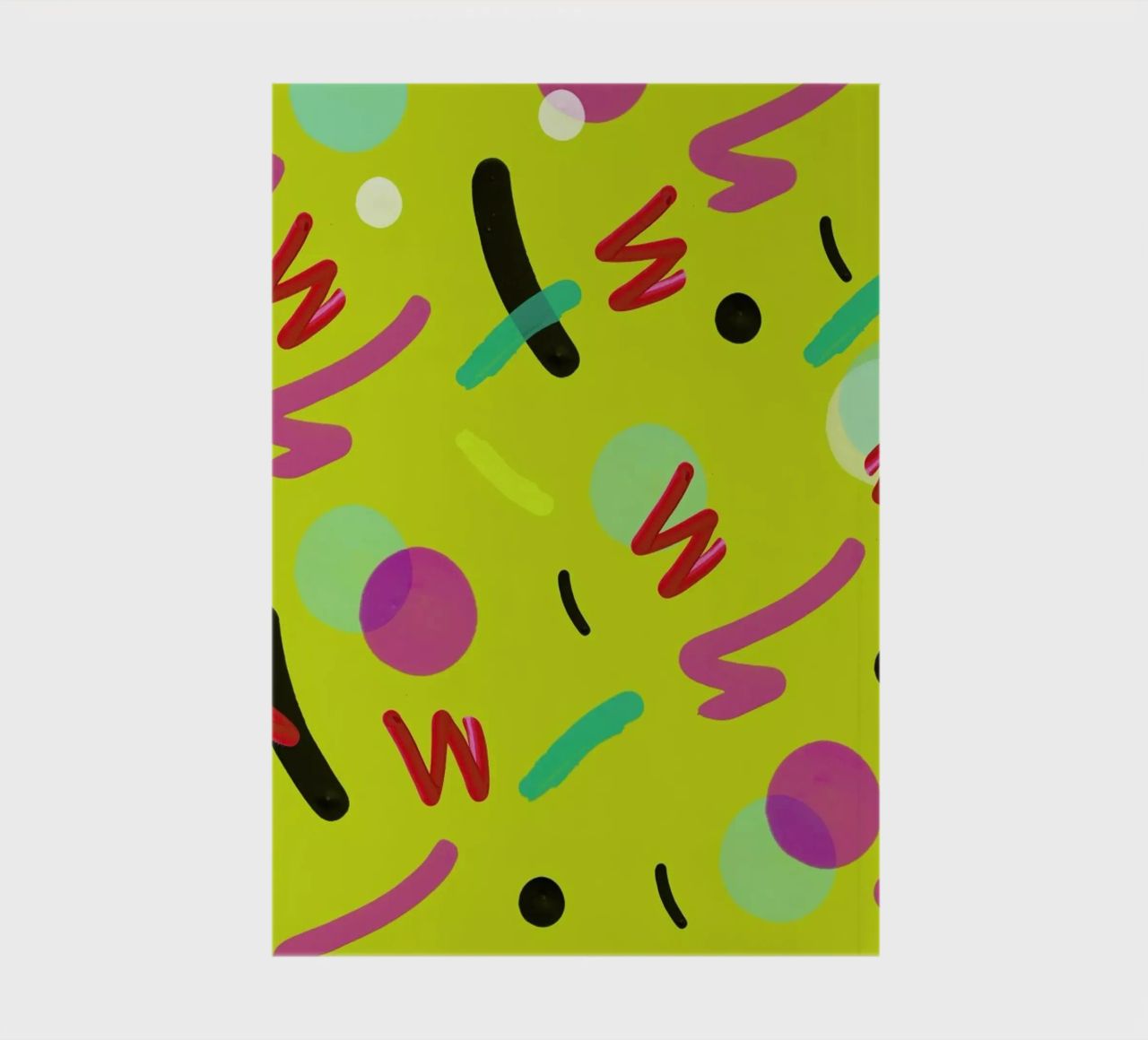 New Wave Circus notebook by Vasare Nar