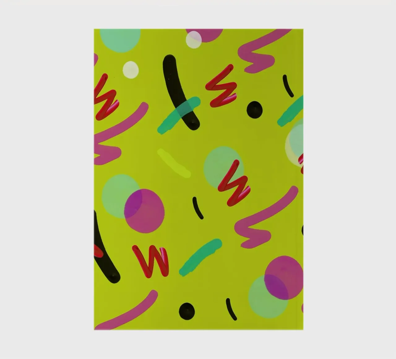 New Wave Circus Notizbuch von Vasare Nar