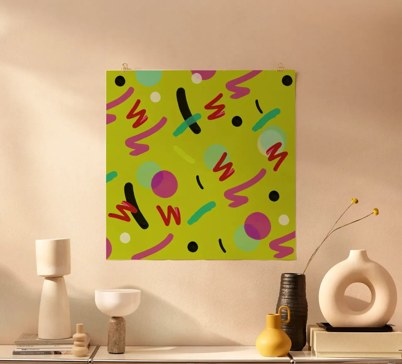 New Wave Circus poster da Vasare Nar