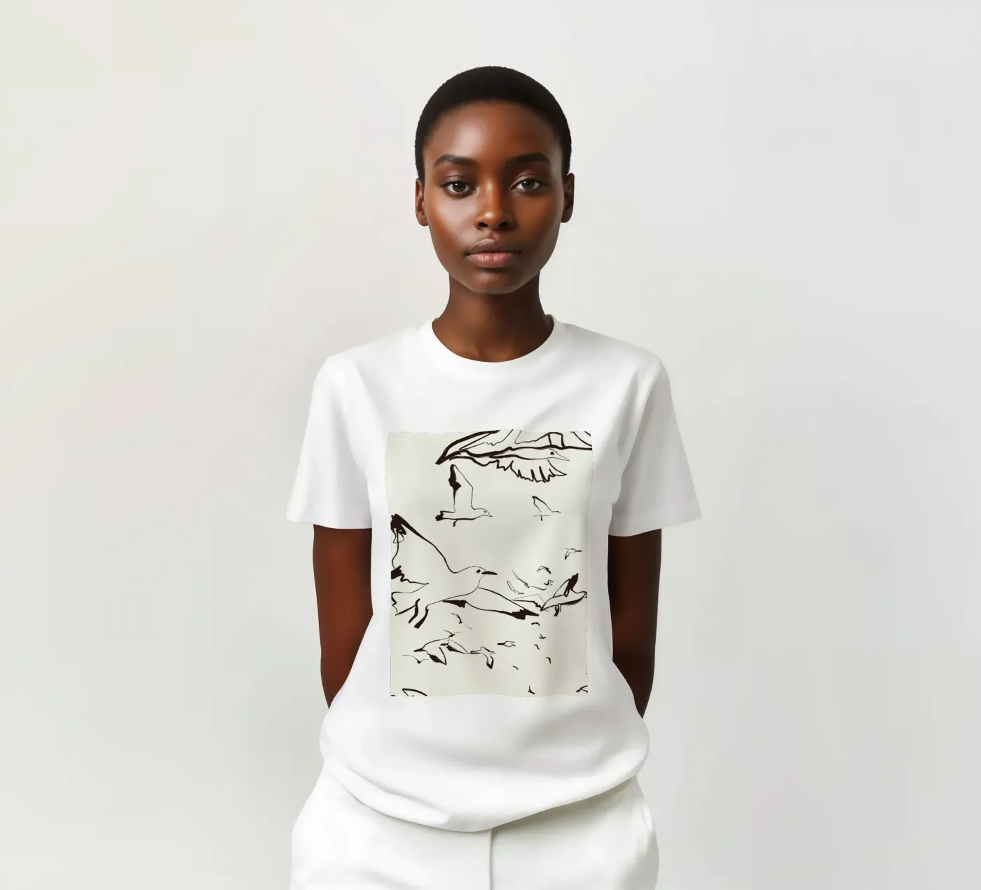 Birds t-shirt da Urban Art Draw