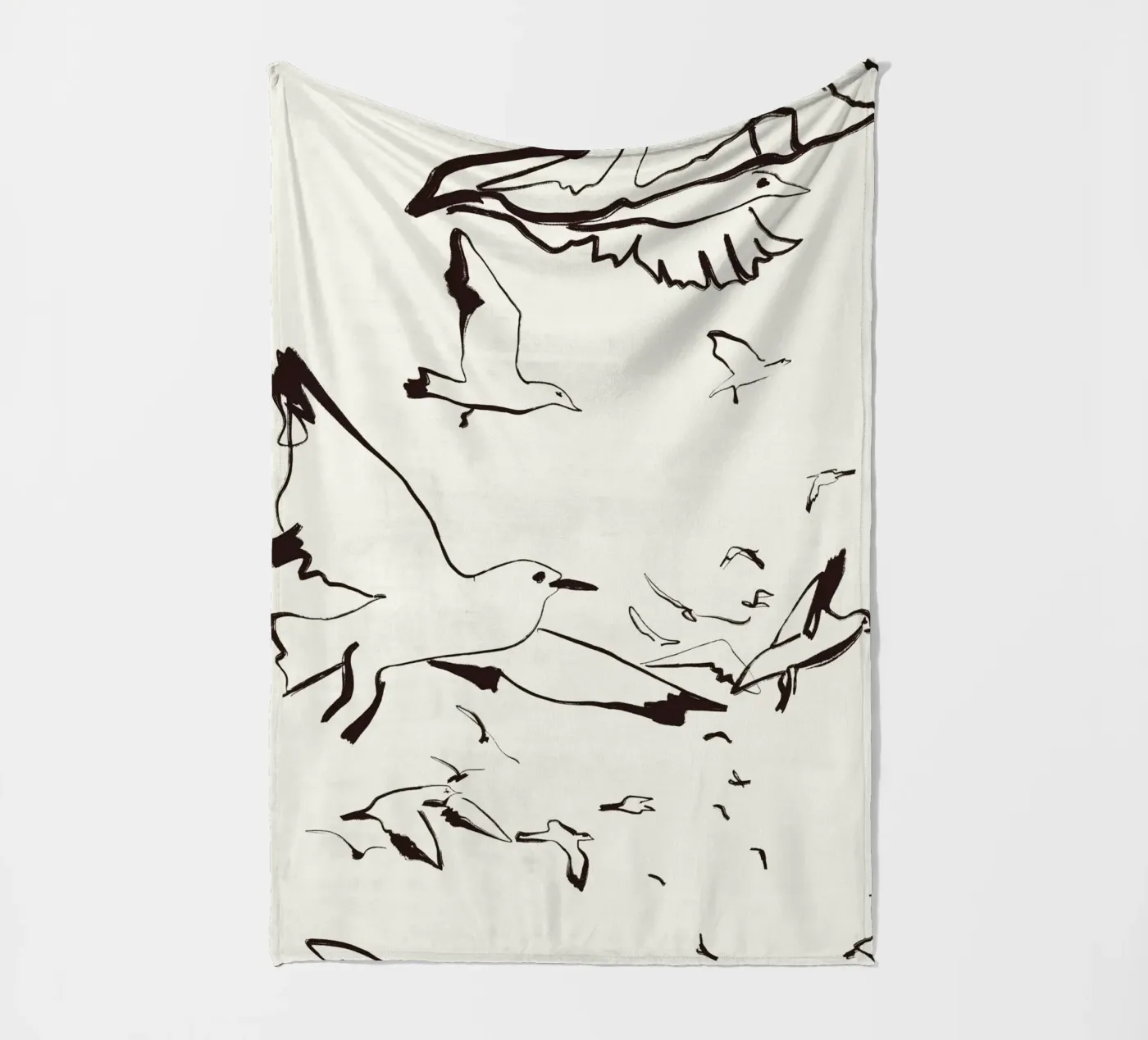 Vogels fleecedeken van Urban Art Draw