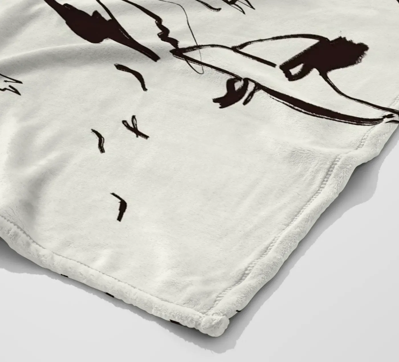 Vogels fleecedeken van Urban Art Draw