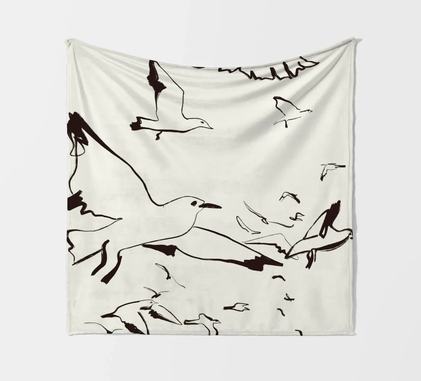 Vogels fleecedeken van Urban Art Draw