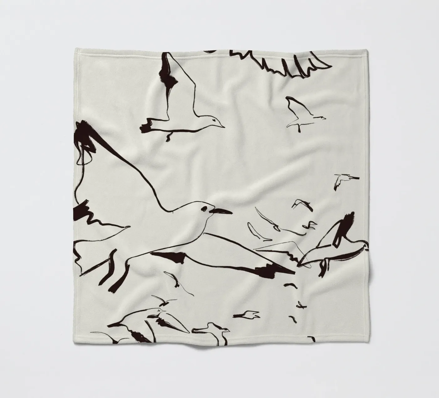 Vogels fleecedeken van Urban Art Draw