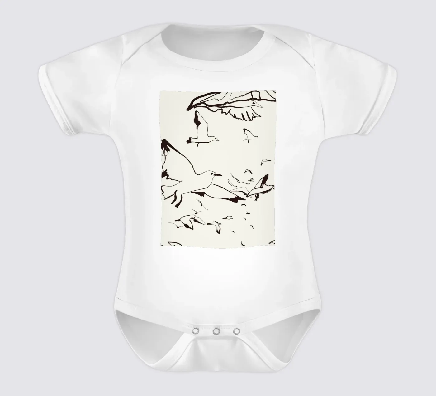 Birds body bébé de Urban Art Draw