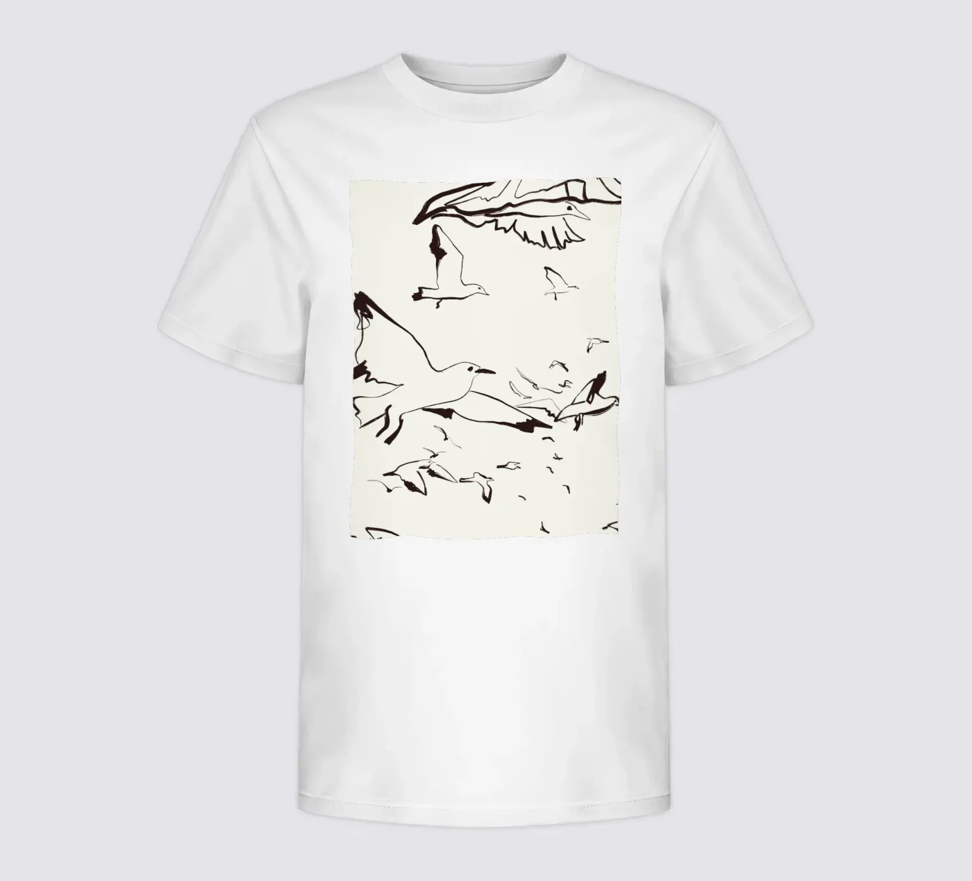 Uccelli t-shirt bambini da Urban Art Draw