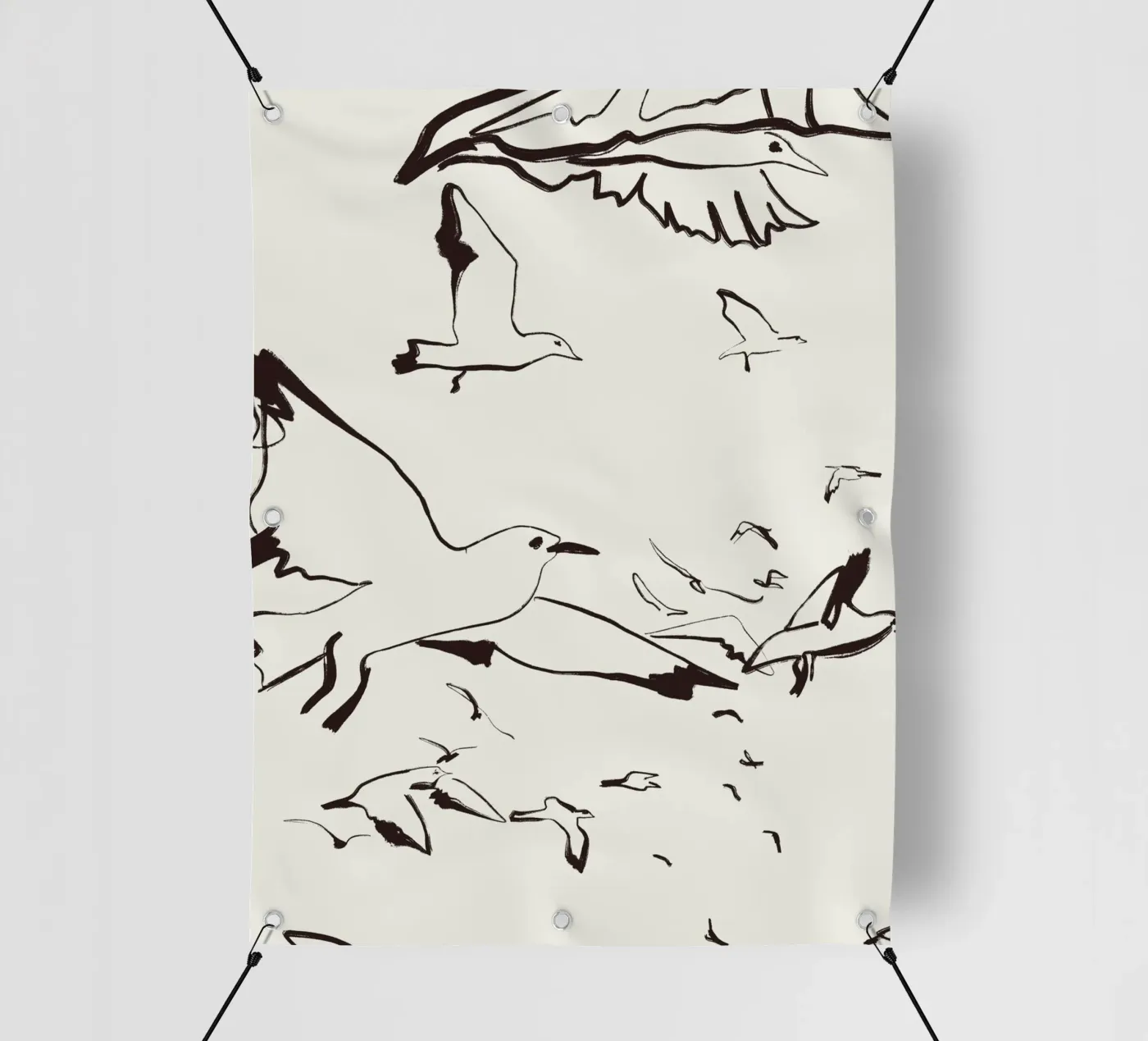 Birds telo in pvc da Urban Art Draw
