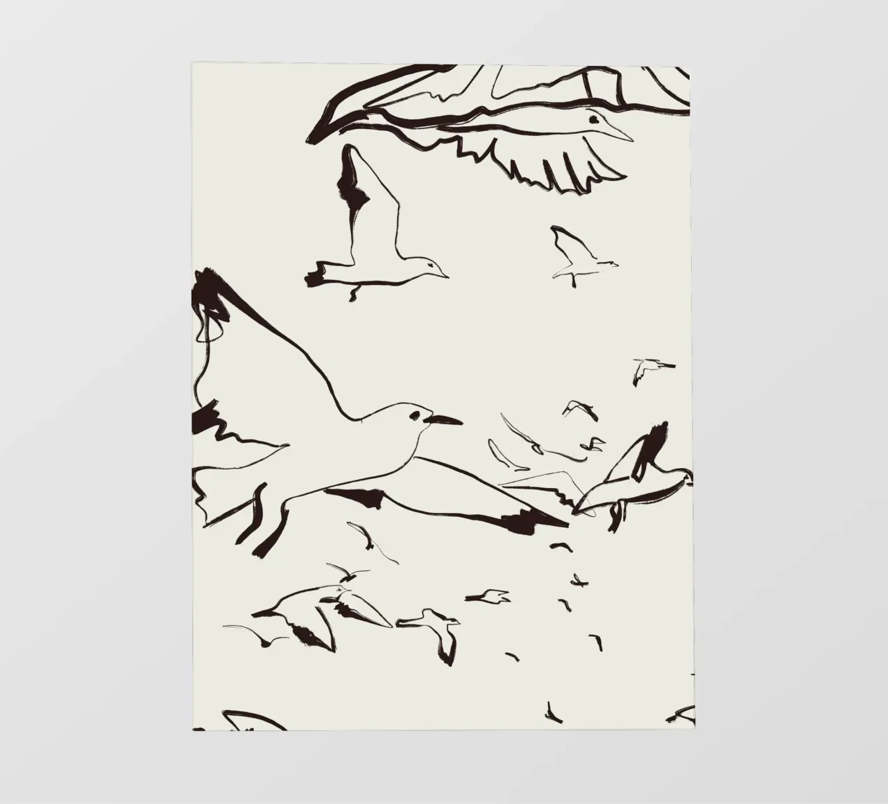 Oiseaux bâche pvc de Urban Art Draw