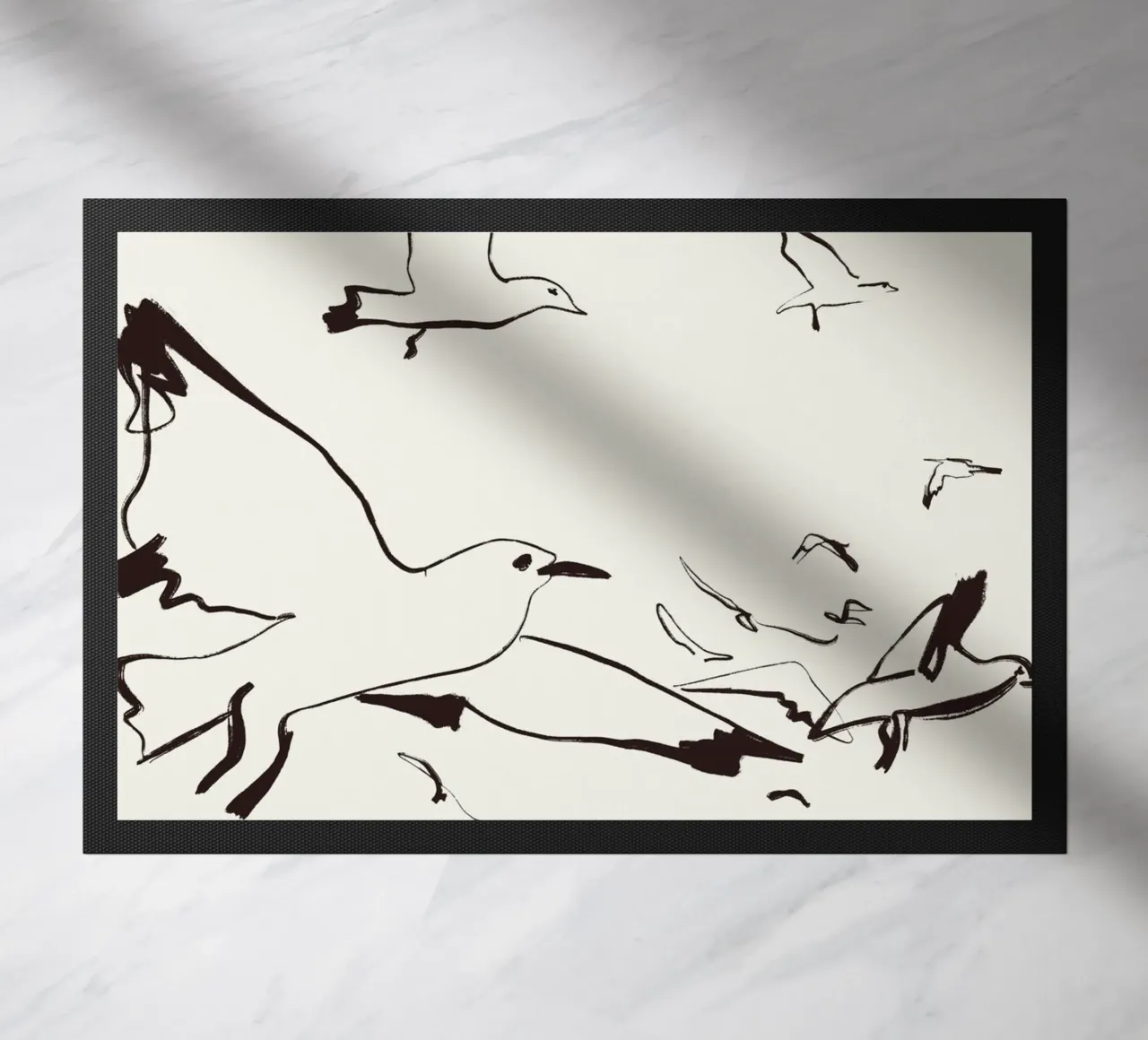 Uccelli zerbino da Urban Art Draw