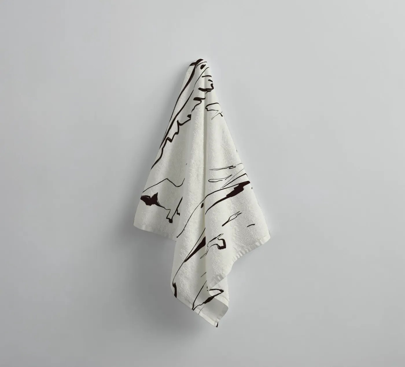 Birds towel by Urban Art Draw