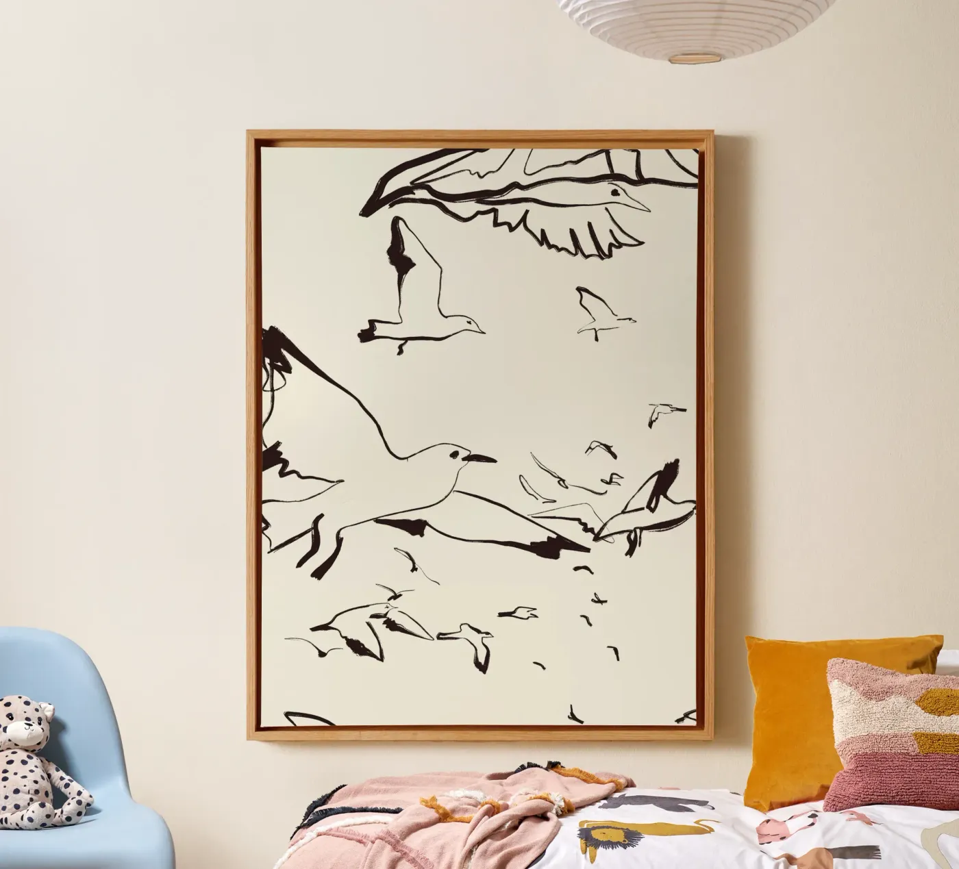 Uccelli tela da Urban Art Draw