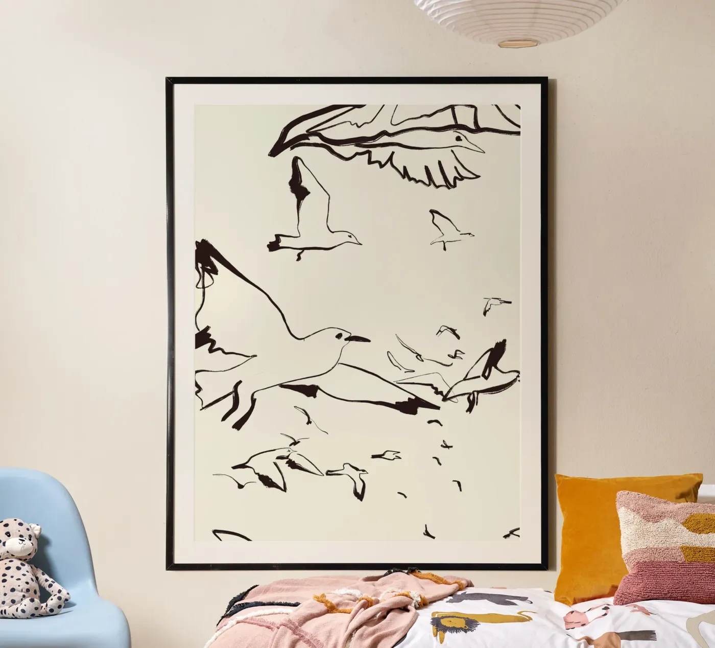 Oiseaux poster de Urban Art Draw