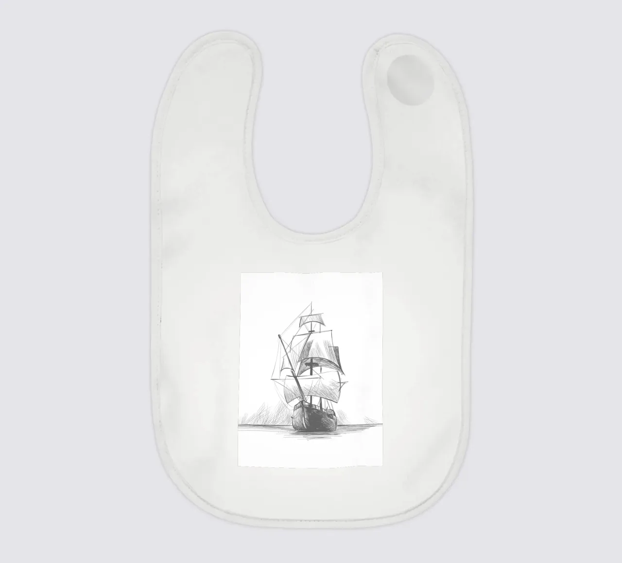 Sailing ship bavaglino da Urban Art Draw